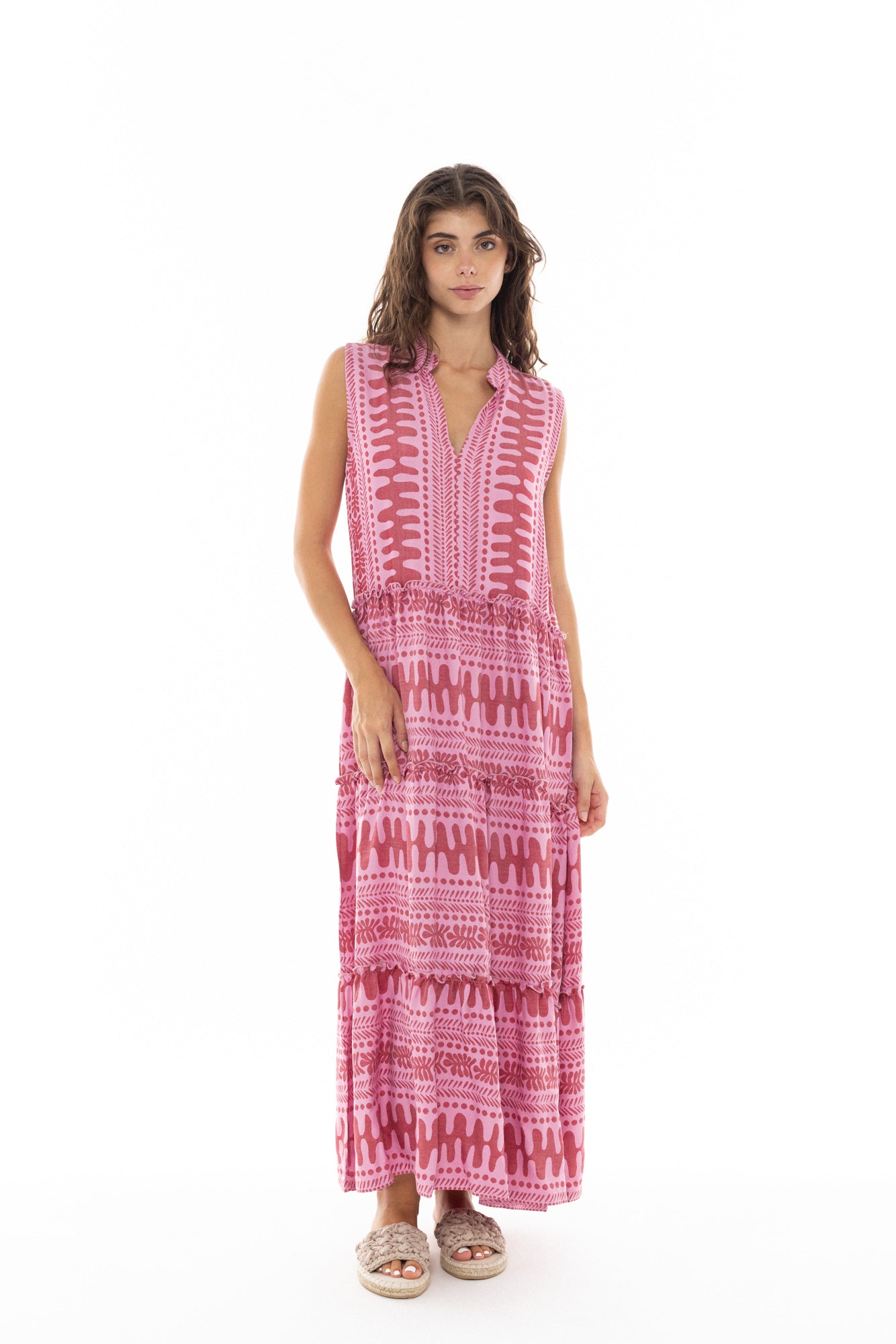 Pink Label - Beachwear Embroidery Dot