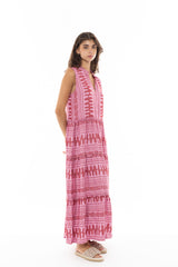 Pink Label - Beachwear Embroidery Dot