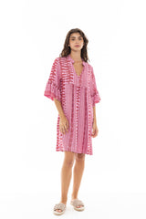 Pink Label - Beachwear Embroidery Dot
