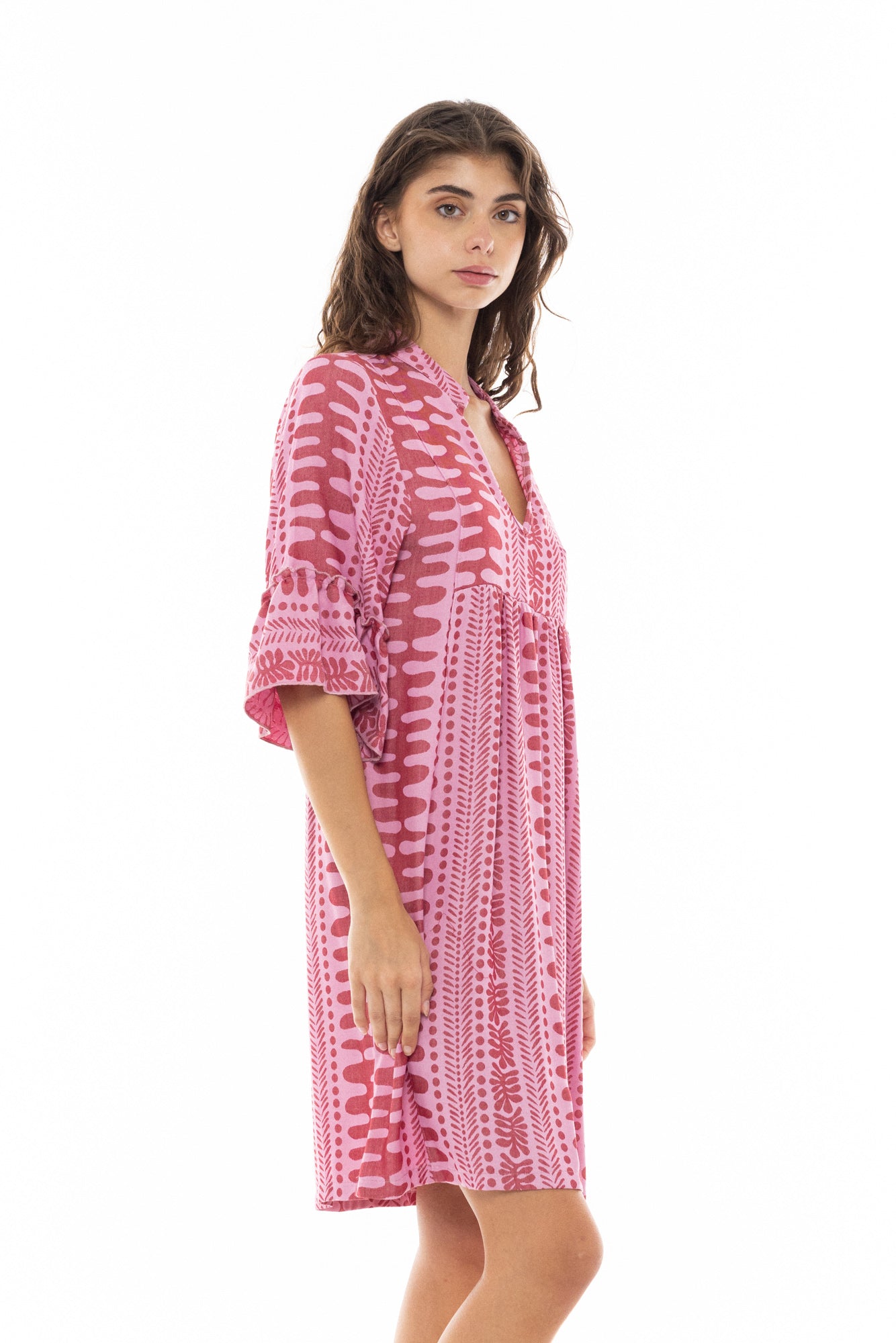 Pink Label - Beachwear Embroidery Dot