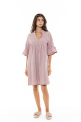 Pink Label - Beachwear Stripe Pink Green