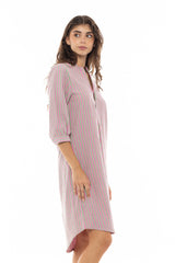 Pink Label - Beachwear Stripe Pink Green