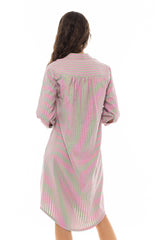 Pink Label - Beachwear Stripe Pink Green