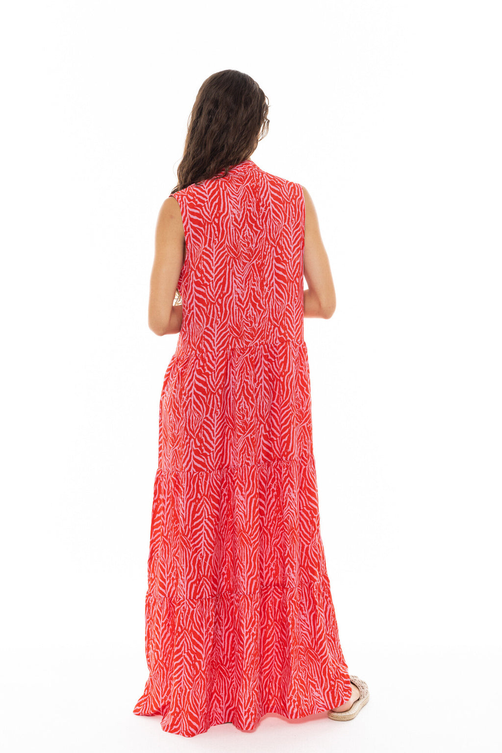 Pink Label - Beachwear Red Leo
