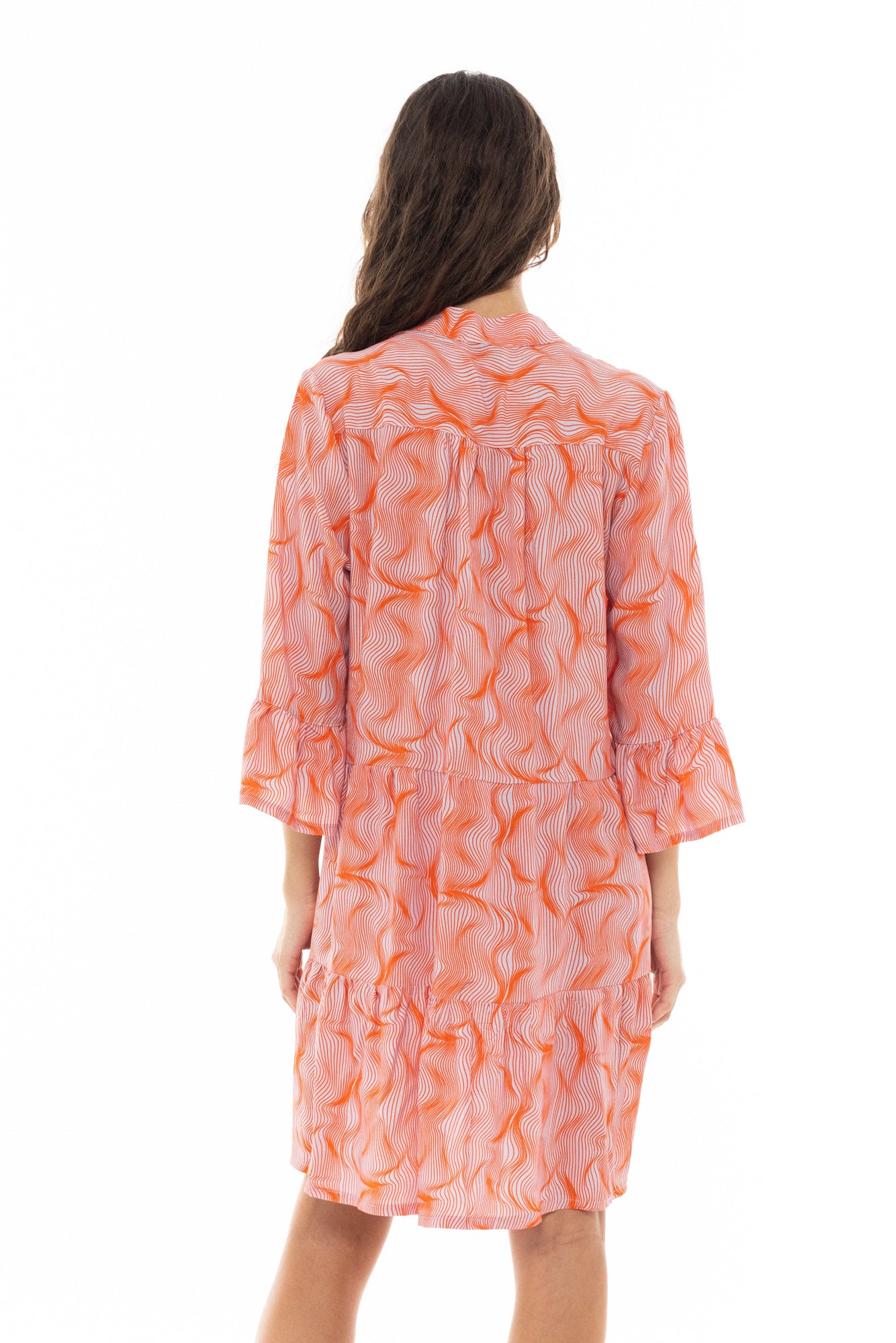 Pink Label - Beachwear Orange Waves