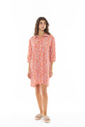Pink Label - Beachwear Orange Waves