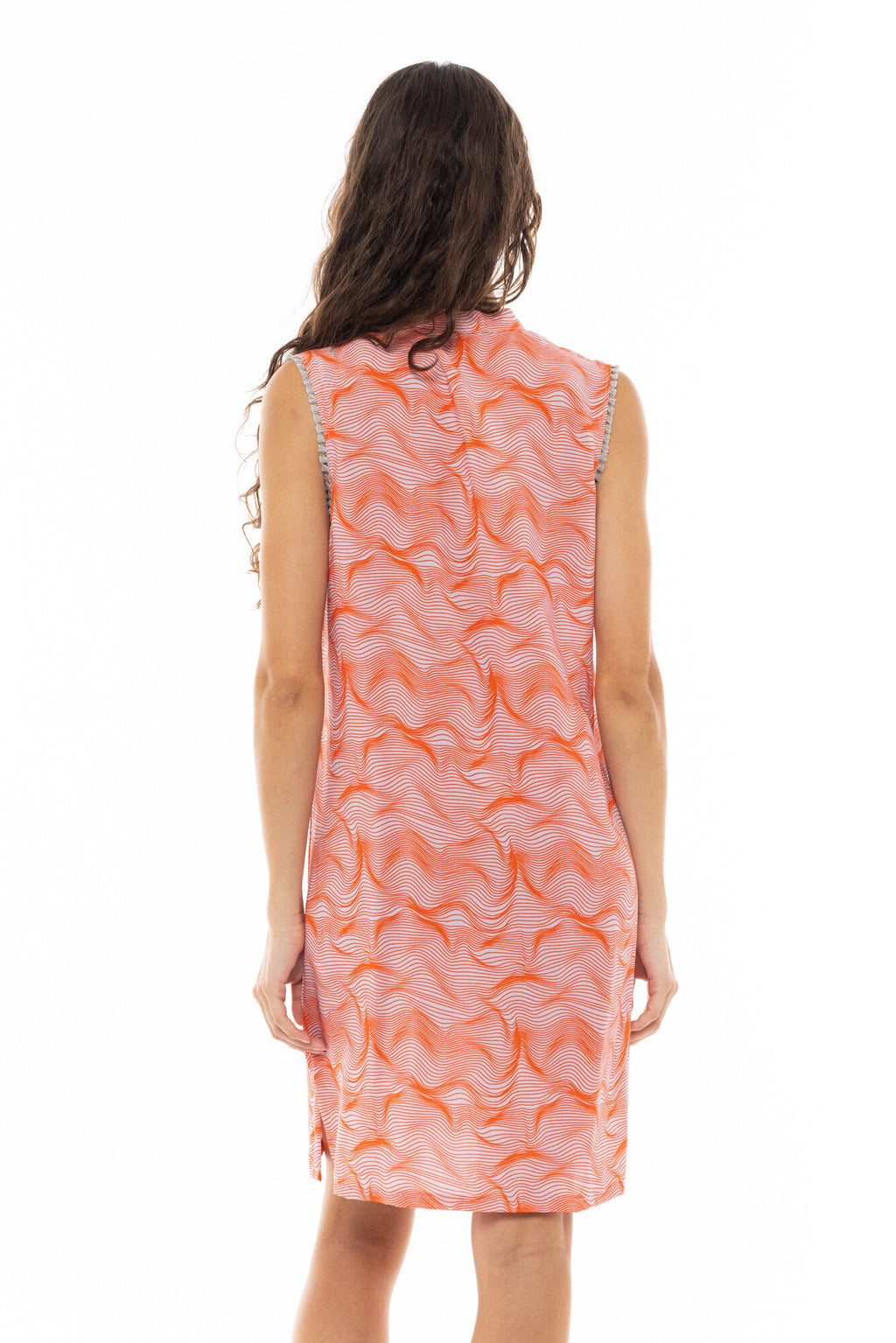 Pink Label - Beachwear Orange Waves