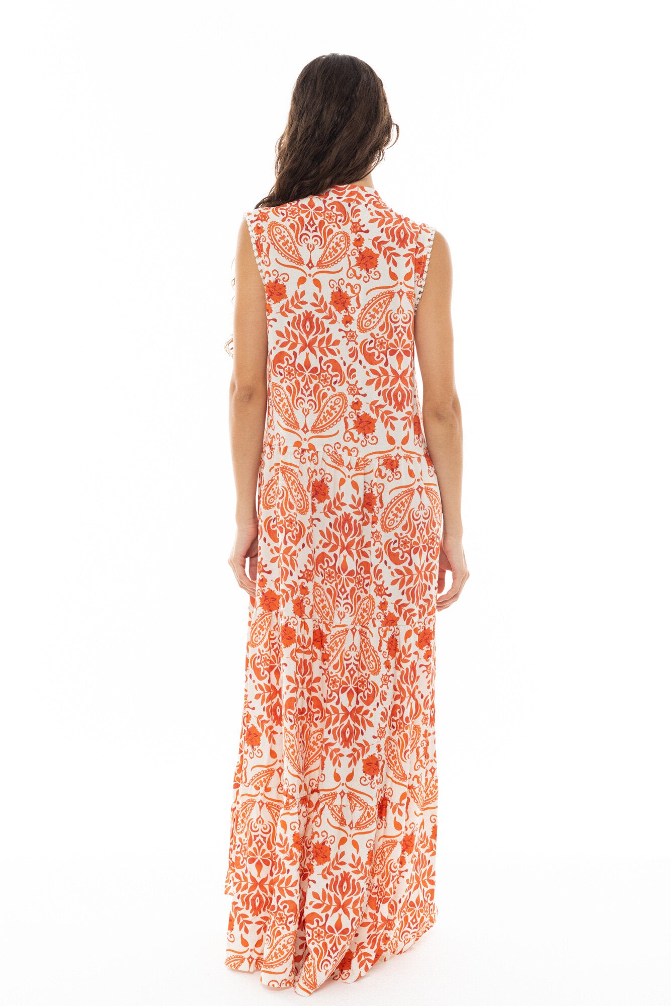 Pink Label - Beachwear Orange Flower