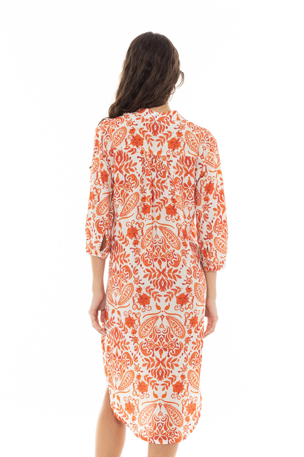 Pink Label - Beachwear Orange Flower