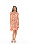 Pink Label - Beachwear Orange Flower