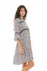 Pink Label - Beachwear Offwhite Leo