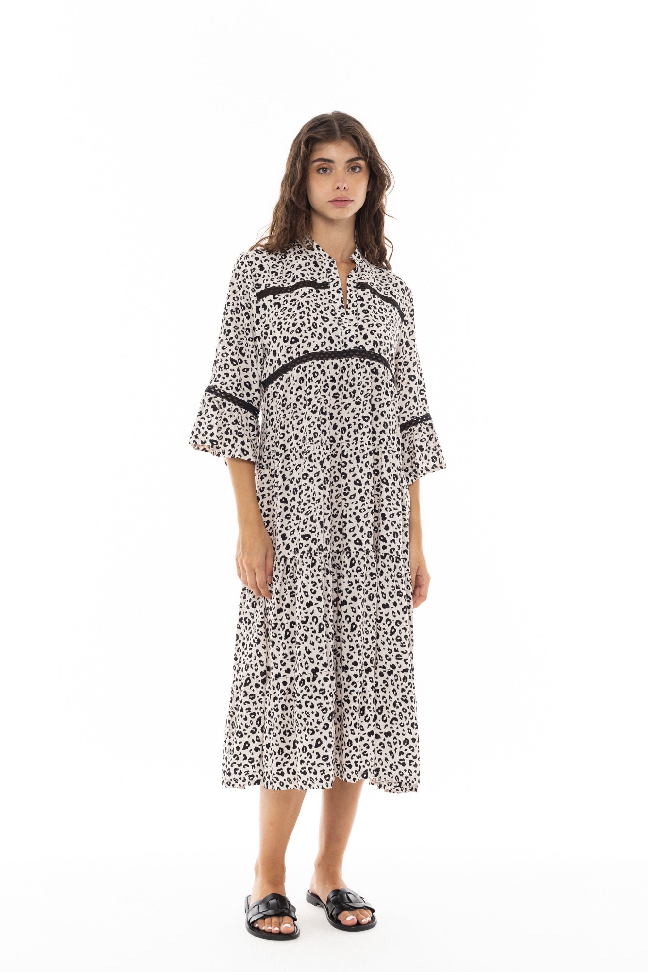 Pink Label - Beachwear Offwhite Leo