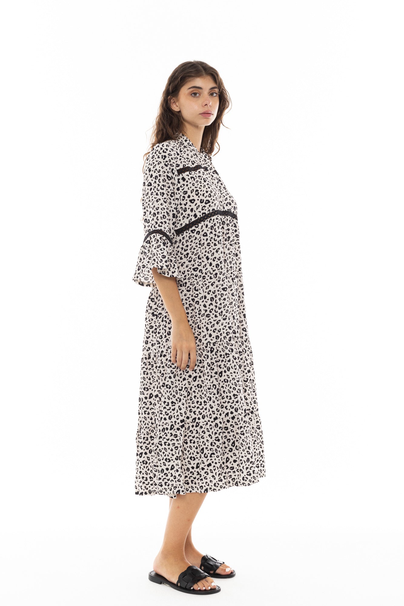 Pink Label - Beachwear Offwhite Leo