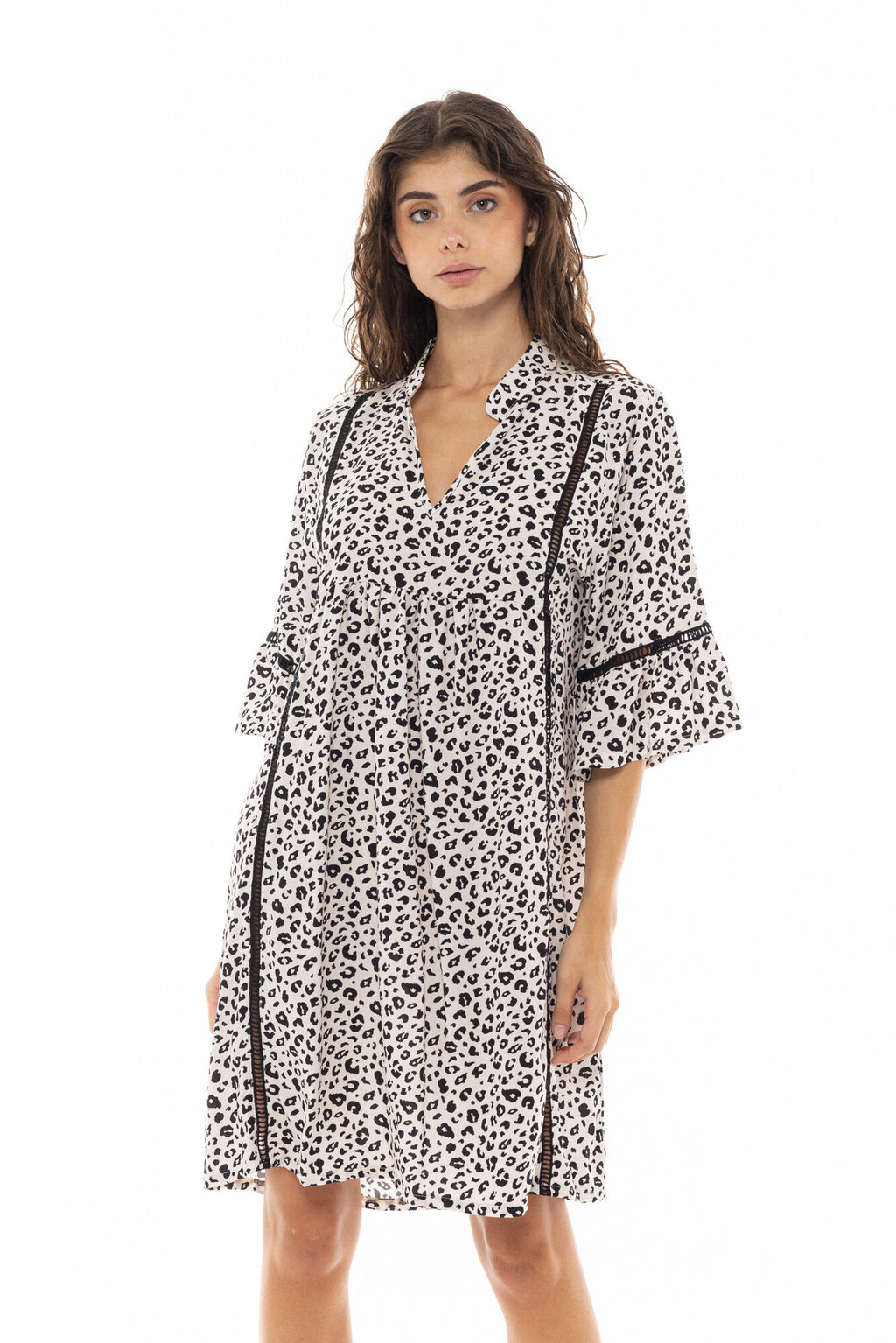 Pink Label - Beachwear Offwhite Leo