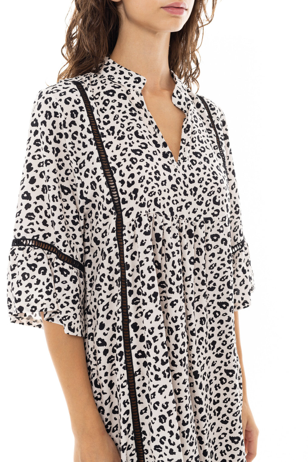 Pink Label - Beachwear Offwhite Leo