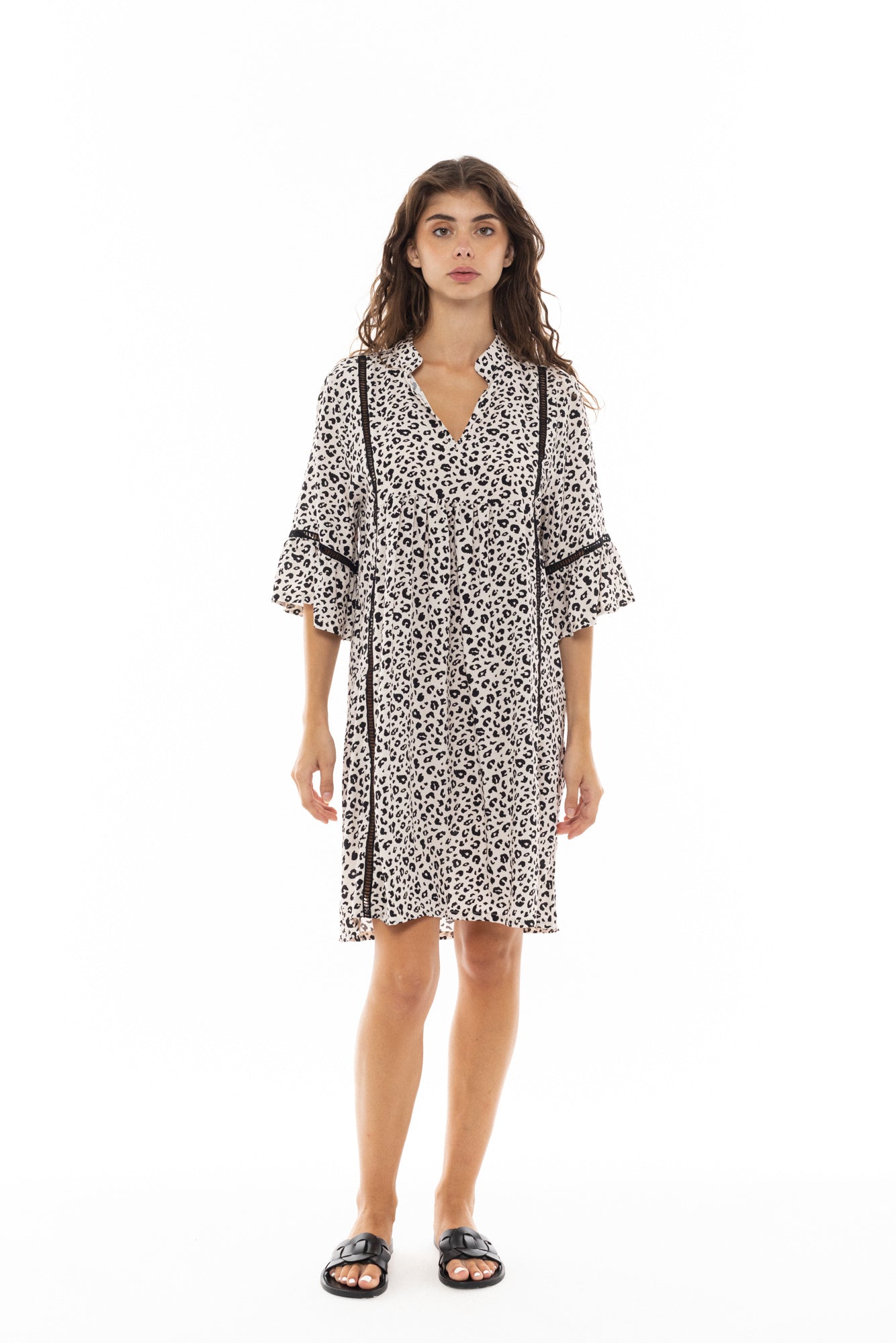 Pink Label - Beachwear Offwhite Leo