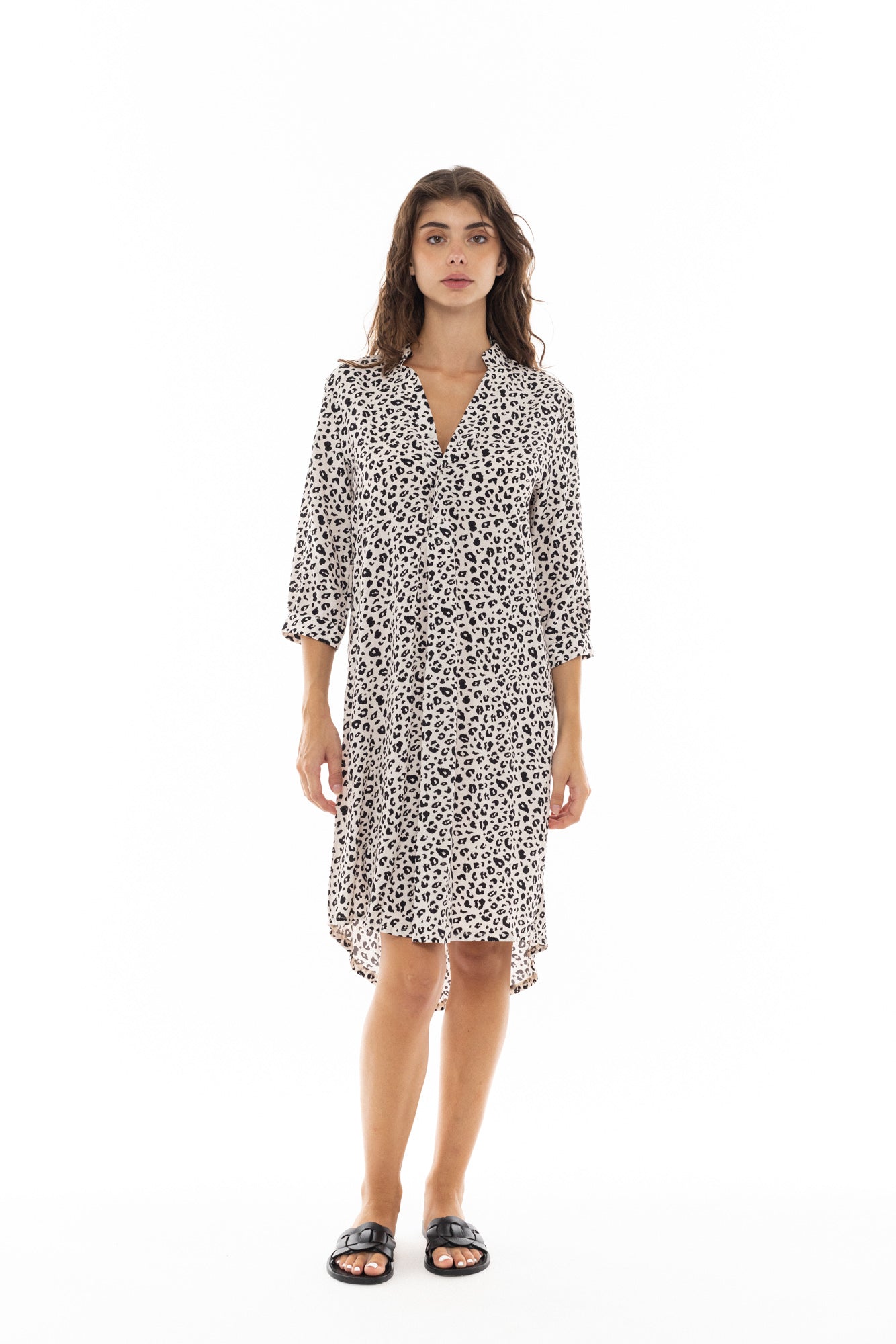 Pink Label - Beachwear Offwhite Leo