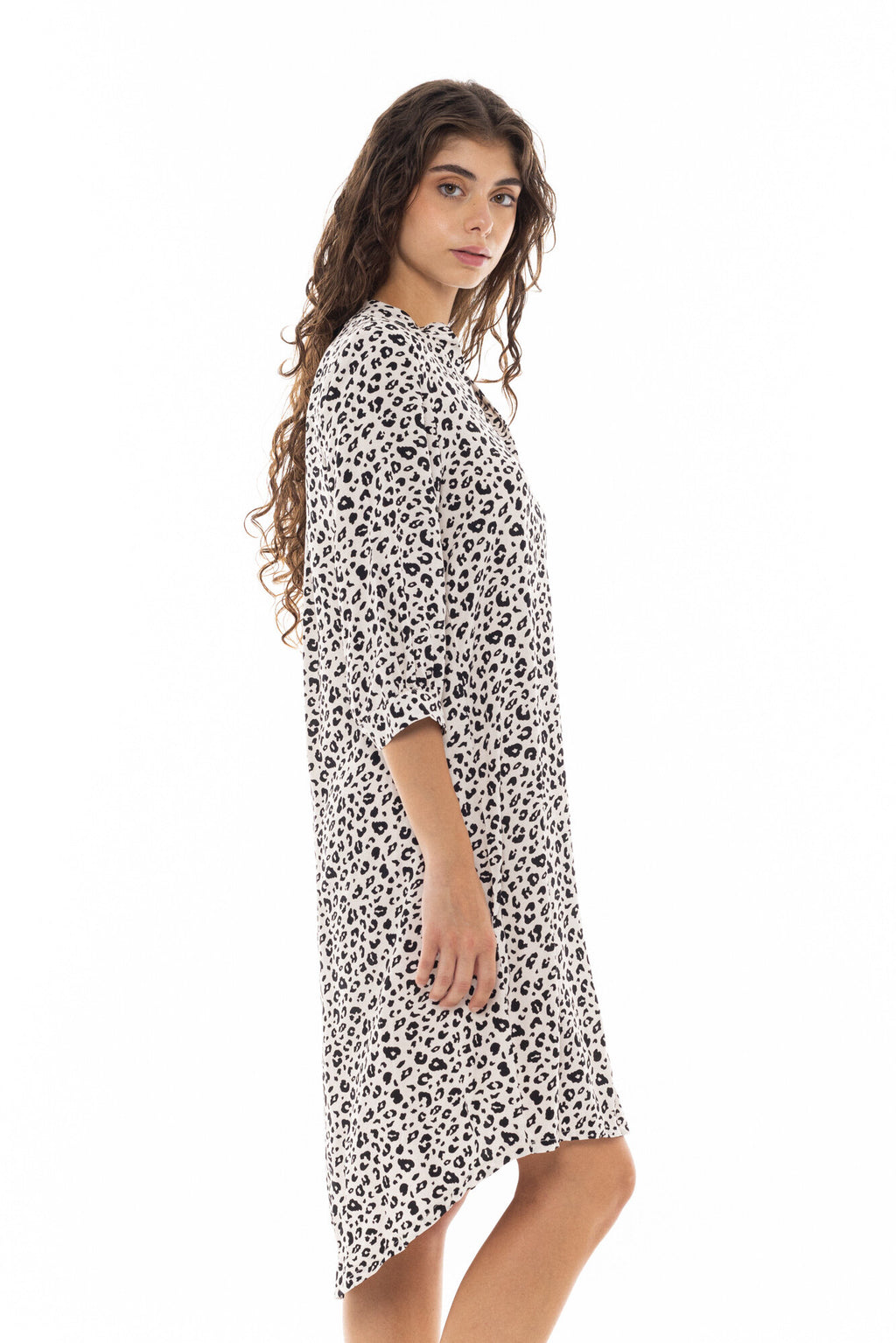 Pink Label - Beachwear Offwhite Leo