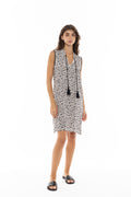 Pink Label - Beachwear Offwhite Leo
