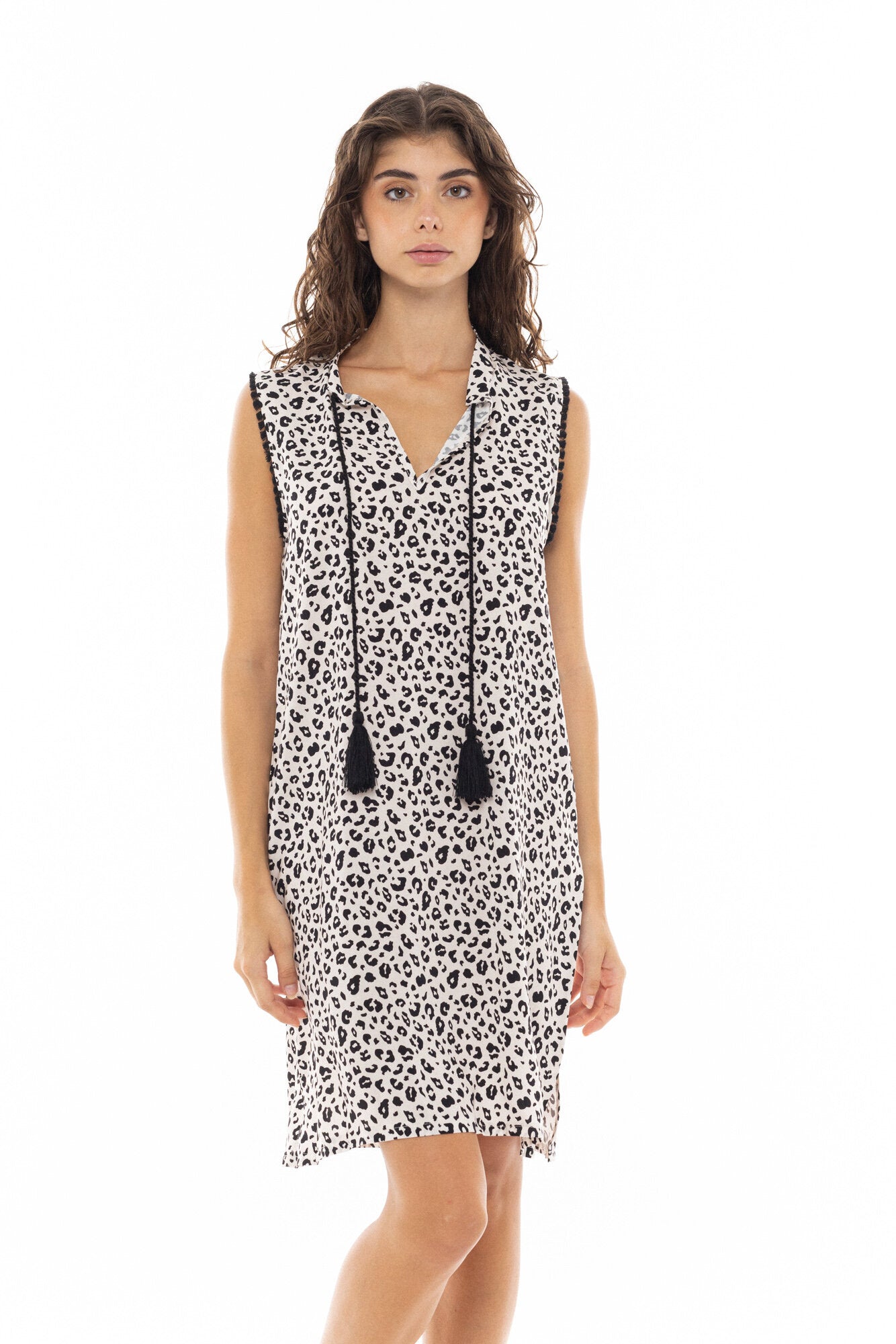 Pink Label - Beachwear Offwhite Leo