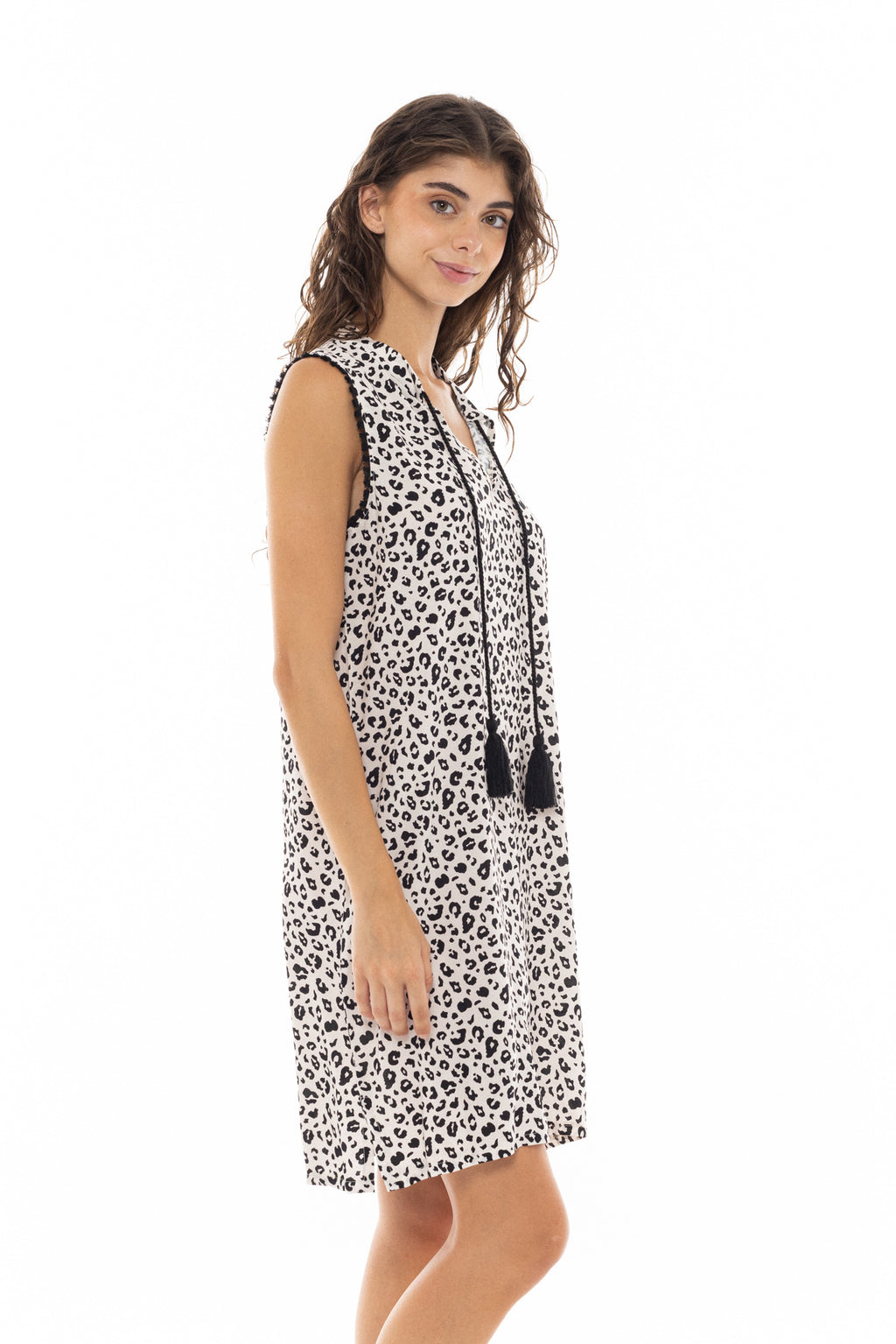 Pink Label - Beachwear Offwhite Leo
