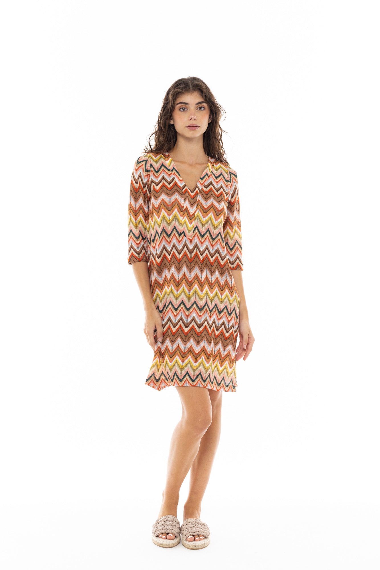Pink Label - Beachwear Embrodery Rainbow