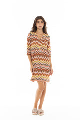 Pink Label - Beachwear Embrodery Rainbow