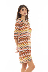 Pink Label - Beachwear Embrodery Rainbow