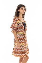 Pink Label - Beachwear Embrodery Rainbow