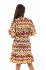 Pink Label - Beachwear Embrodery Rainbow