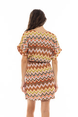 Pink Label - Beachwear Embrodery Rainbow