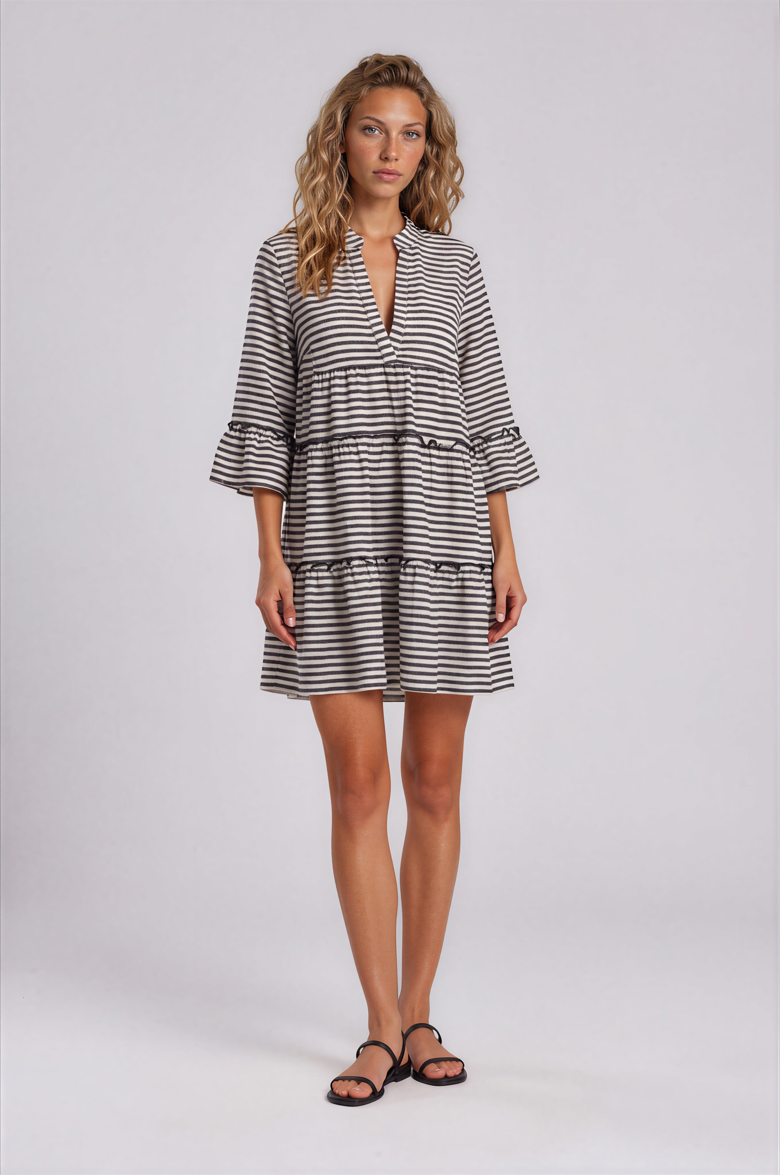 Pink Label - Beachwear Stripe Sand