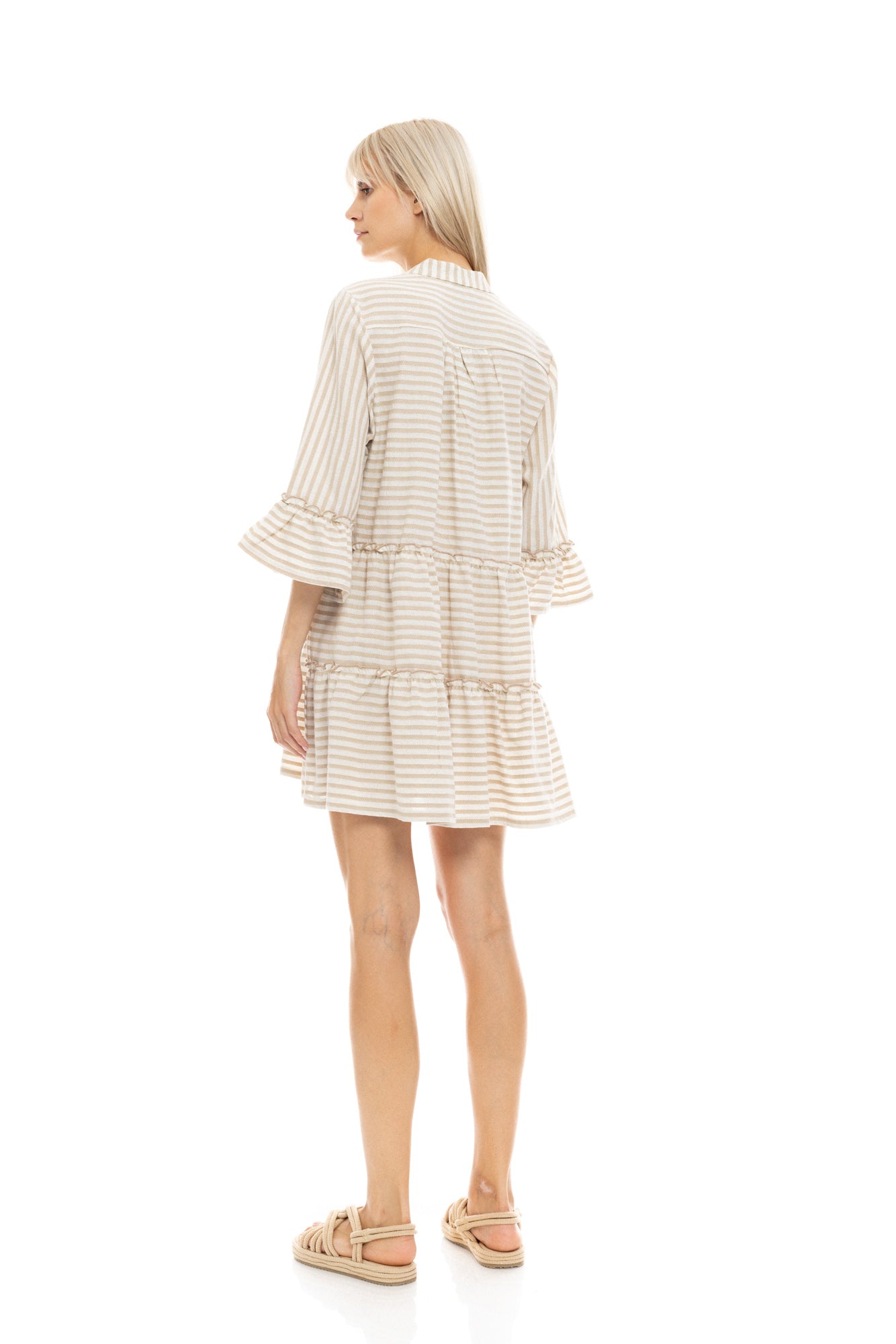 Pink Label - Beachwear Stripe Sand