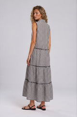 Pink Label - Beachwear Long Stripe Sand