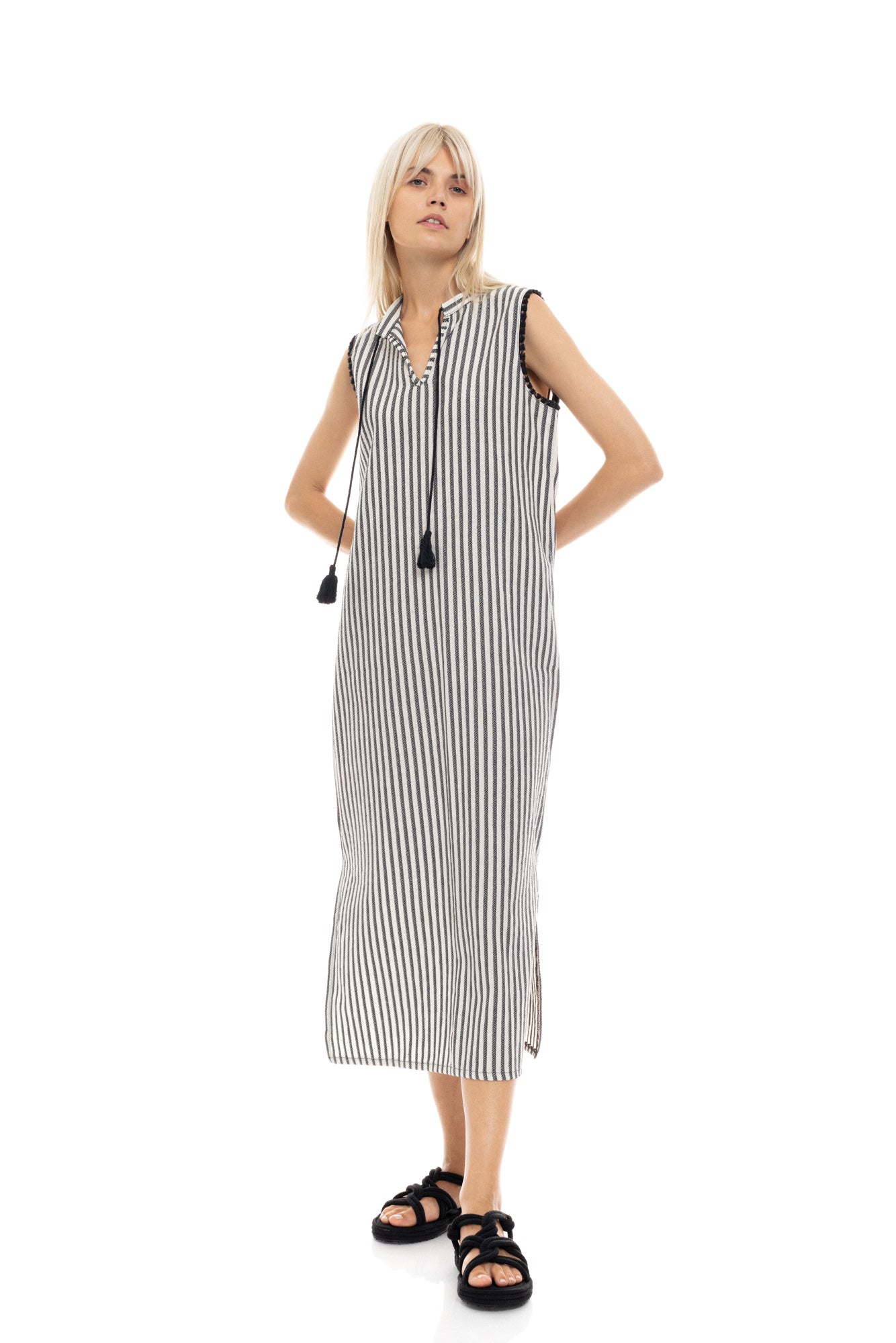 Pink Label - Beachwear Stripe Sand