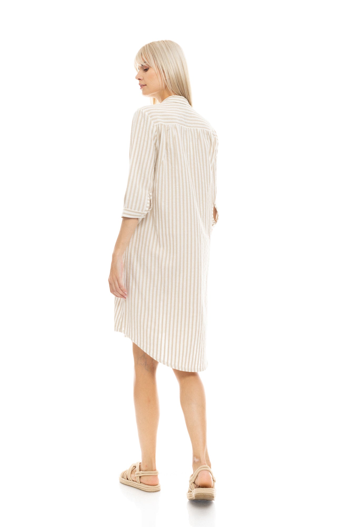 Pink Label - Beachwear Stripe Sand