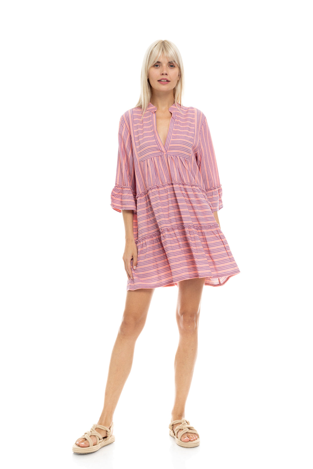Pink Label - Beachwear Stripe Pink