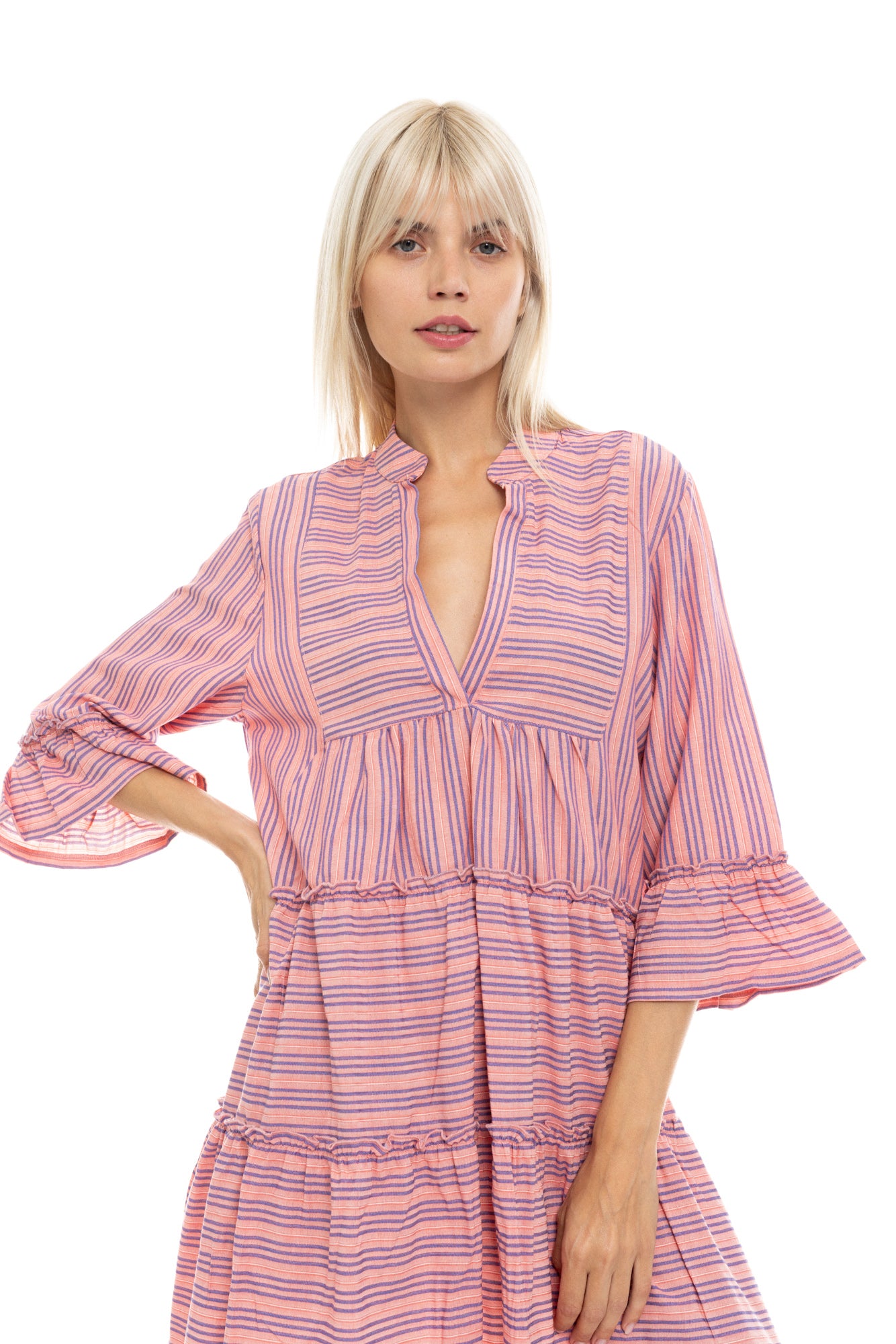 Pink Label - Beachwear Stripe Pink