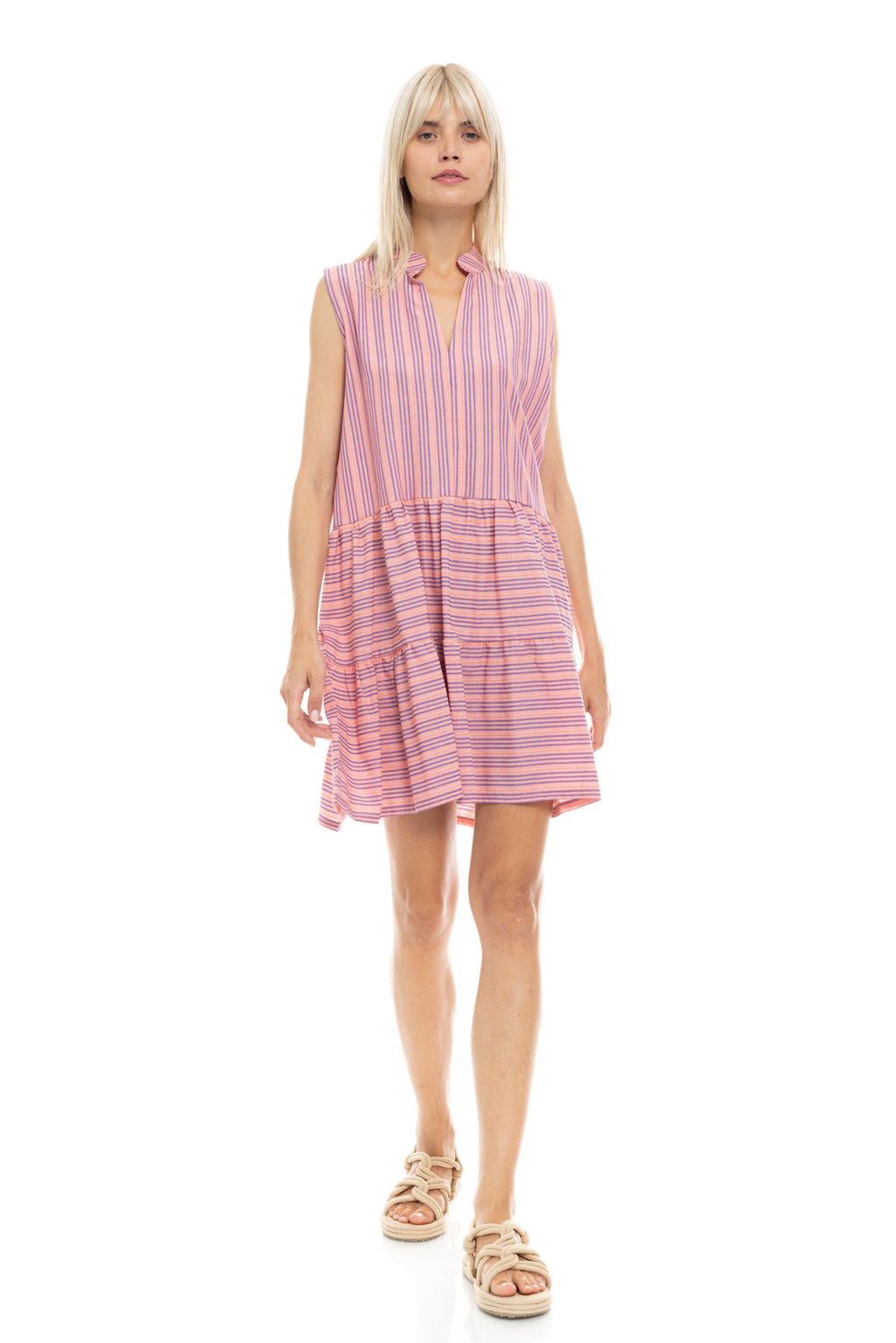 Pink Label - Beachwear Stripe Pink