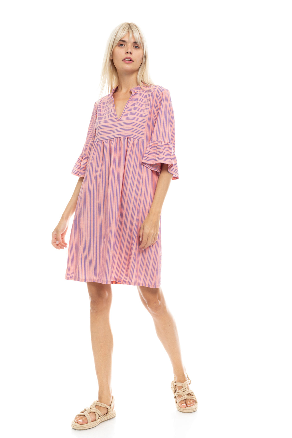 Pink Label - Beachwear Stripe Pink