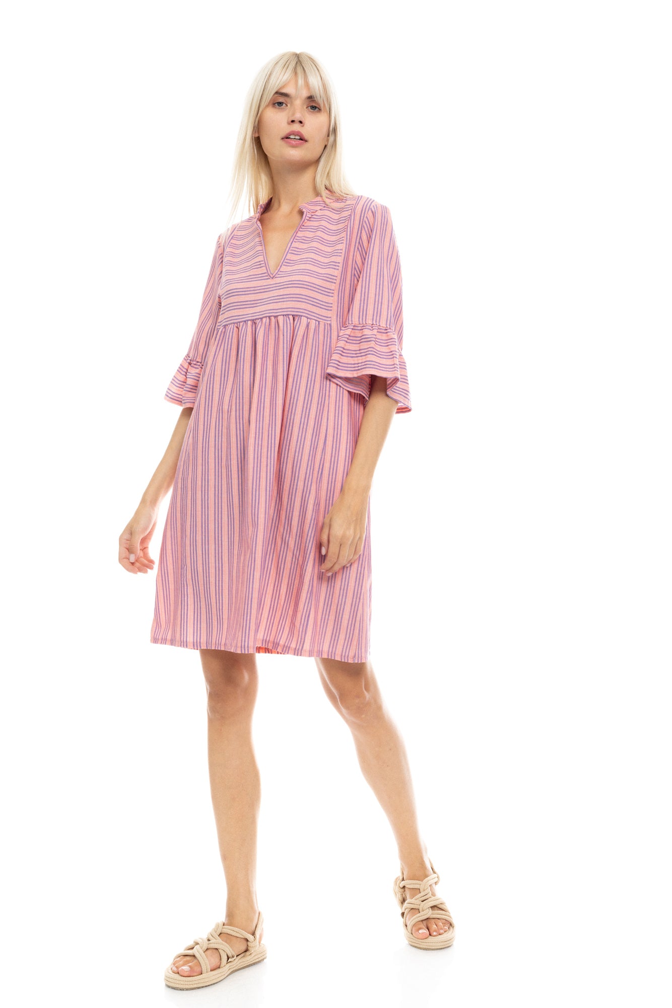 Pink Label - Beachwear Stripe Pink