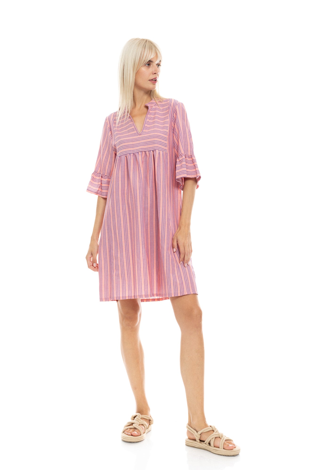 Pink Label - Beachwear Stripe Pink