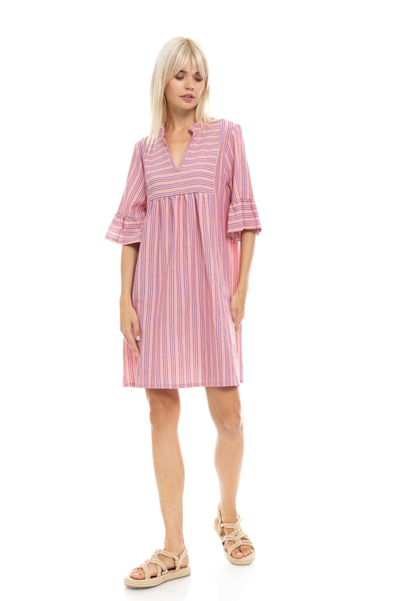 Pink Label - Beachwear Stripe Pink
