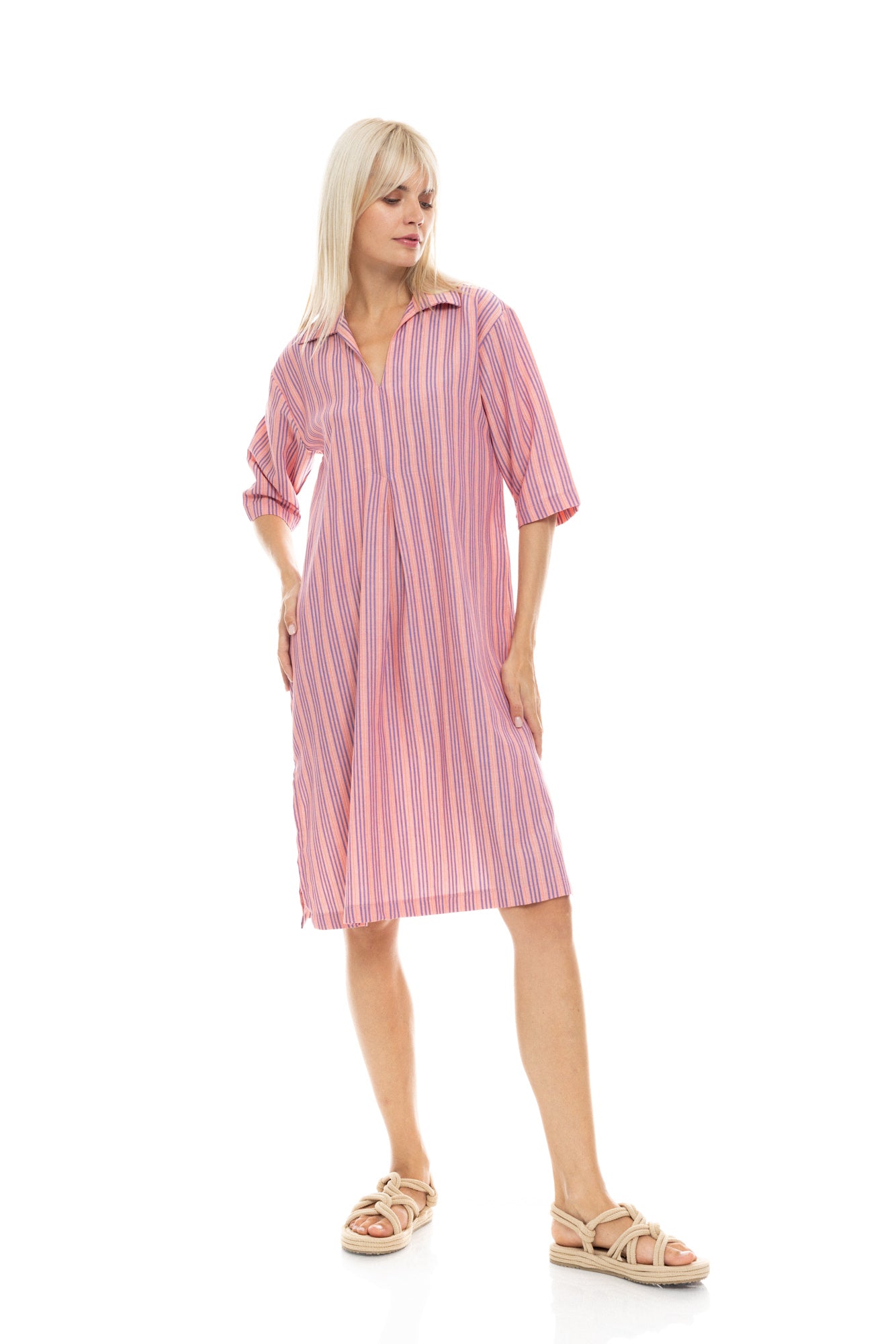 Pink Label - Beachwear Stripe Pink