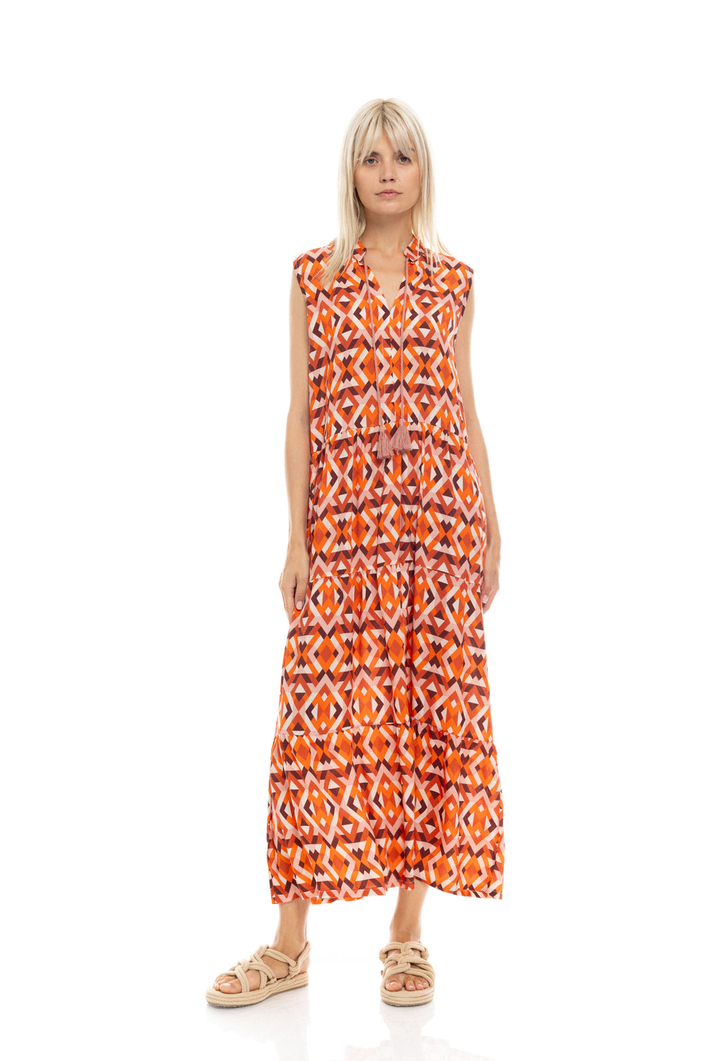 Pink Label - Beachwear Long Aztec