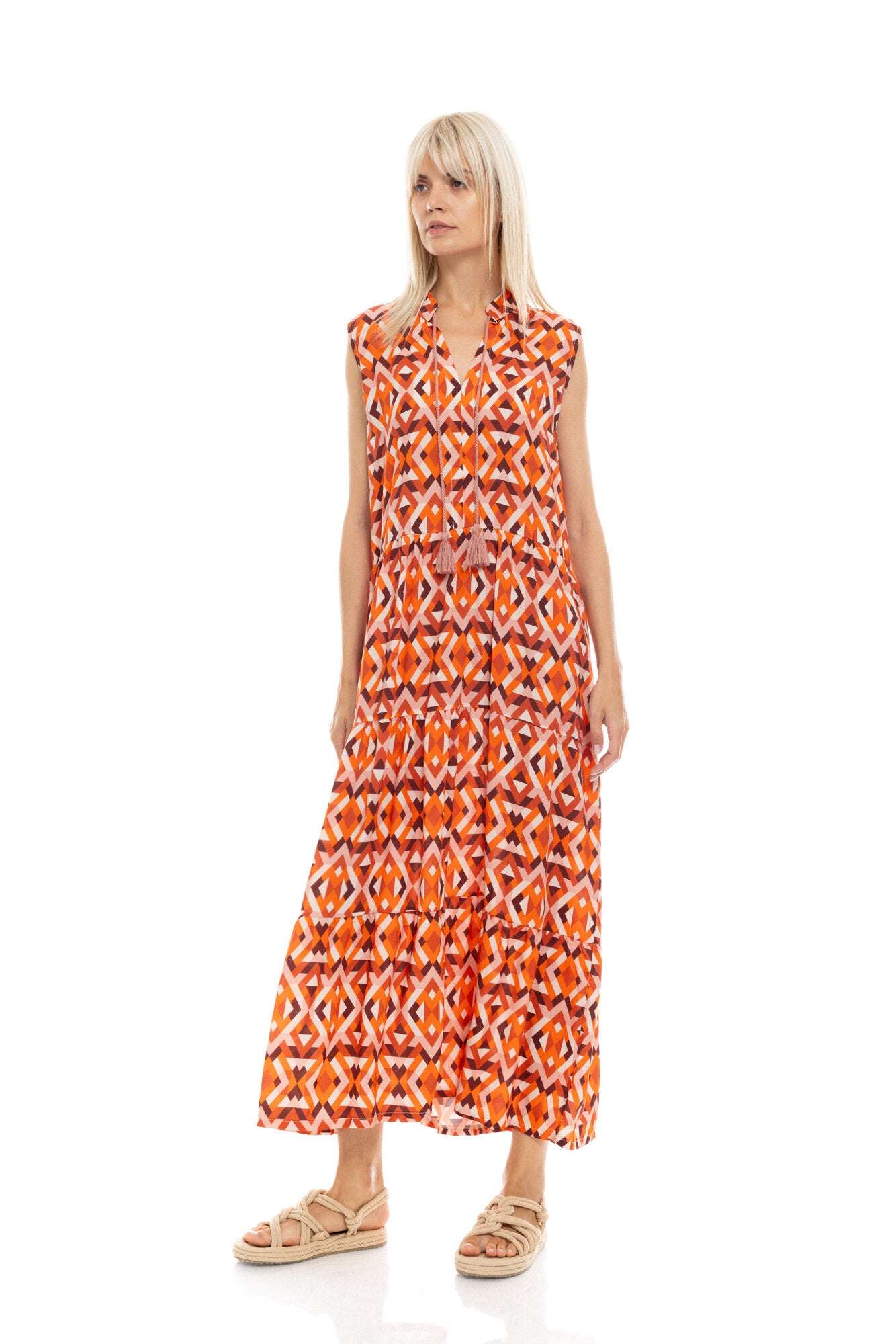 Pink Label - Beachwear Long Aztec