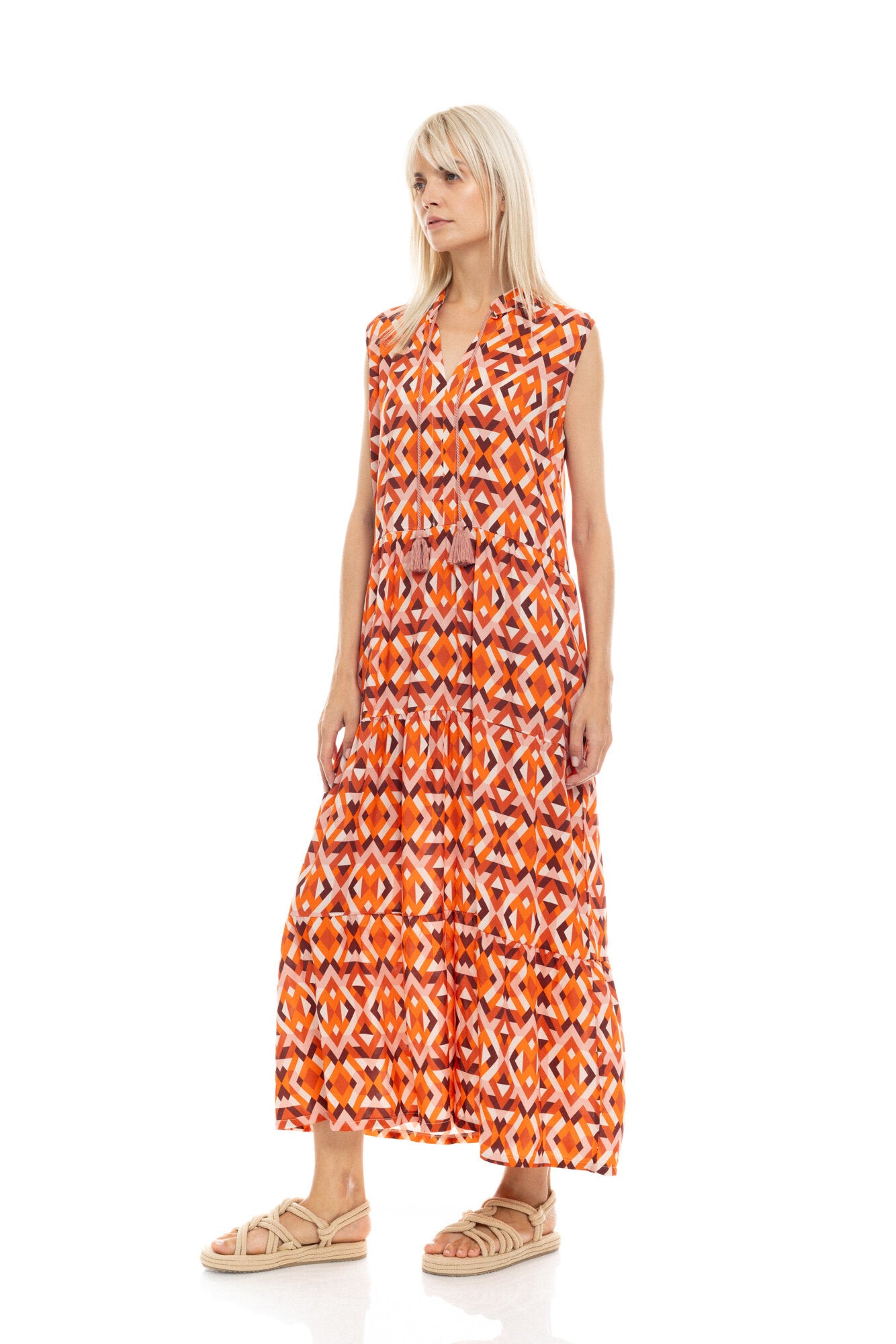Pink Label - Beachwear Long Aztec