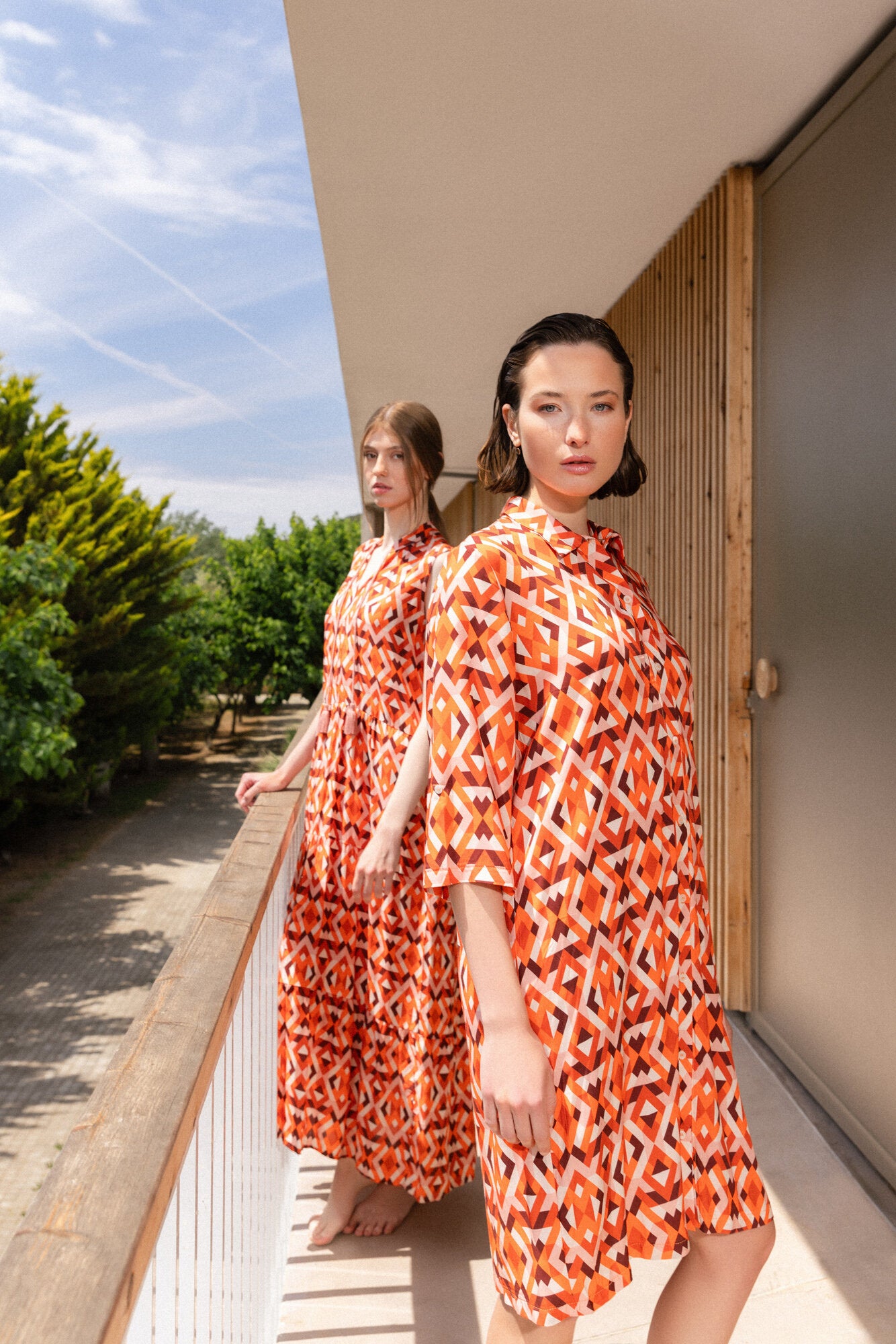 Pink Label - Beachwear Aztec