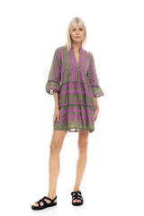 Pink Label - Beachwear Embrodery Magenta