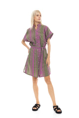 Pink Label - Beachwear Embrodery Magenta